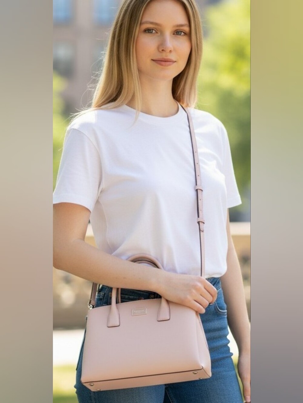 NEW Kate Spade ♠️ Serena Satchel blush light pink classy purse bag